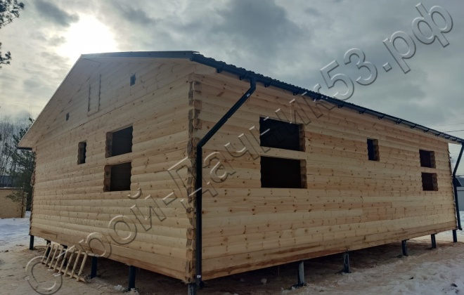 3 Брусовой дом 10,7х10,2м, 109 М², Московская область, Орехово-Зуевский район, город Дрезна, СНТ «Текстильщик» (5)